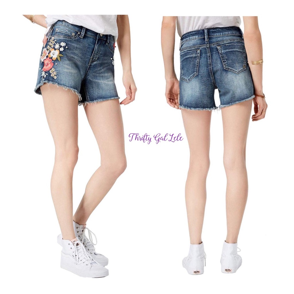 Rocks & Indigo Embellished Embroidered Denim